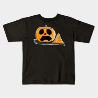 Empty Jackolantern Kids T-Shirt